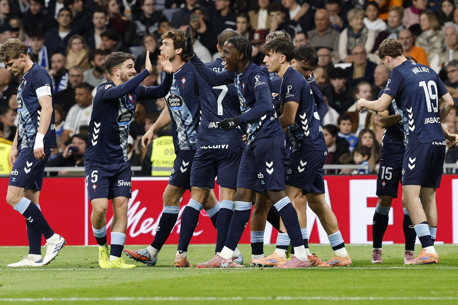 Las fotos de la derrota del Real Madrid contra el Celta