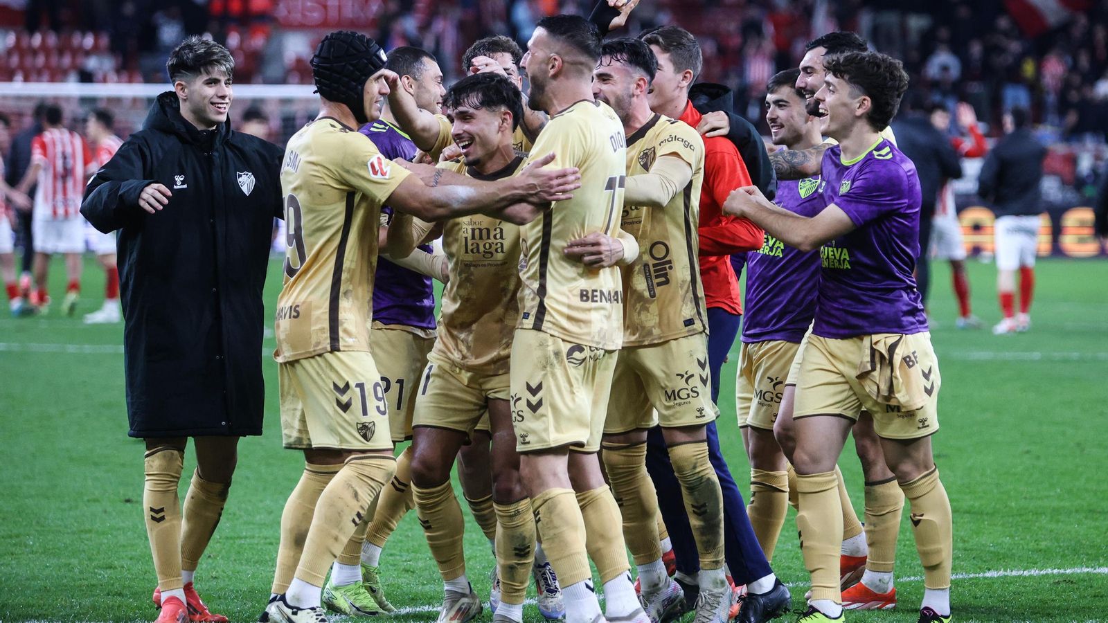 Las fotos del Sporting de Gijón - Málaga CF