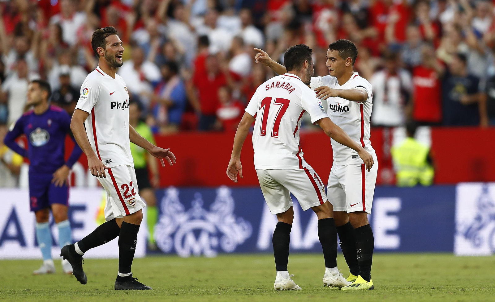 Las imágenes del Sevilla-Celta