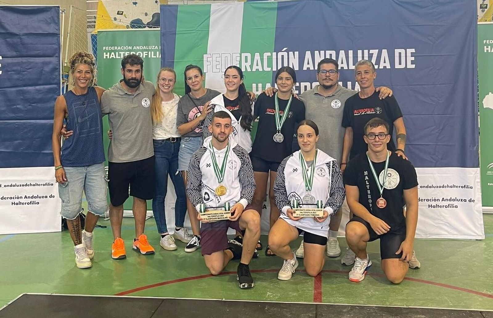 Los deportistas de Huércal, orgullo municipal.