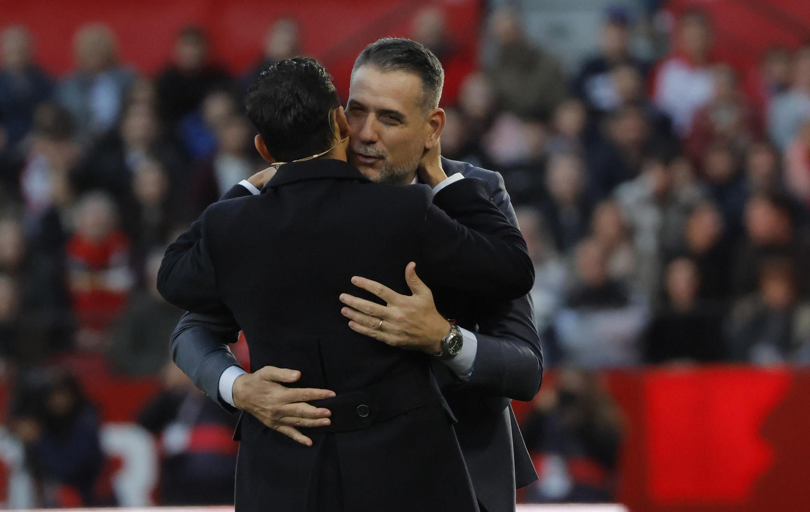 Las imágenes del homenaje a Jesús Navas