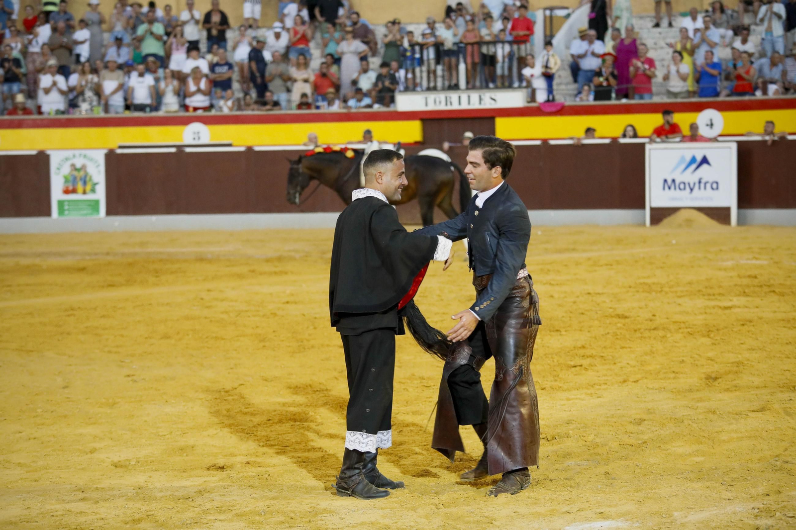 Corrida de toros Berja con un toro indultado, en imágenes