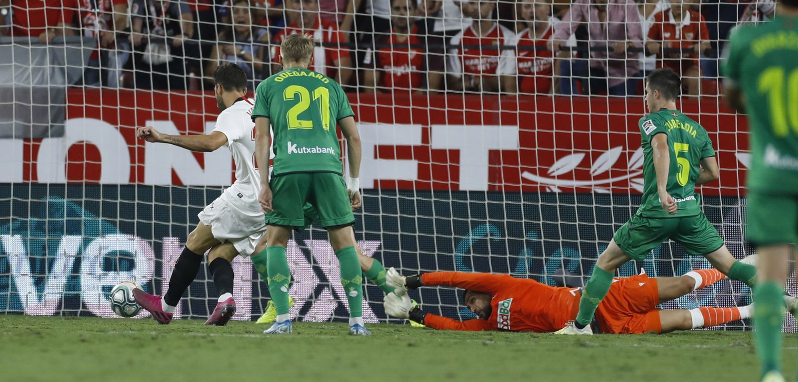 Las imágenes del Sevilla-Real Sociedad