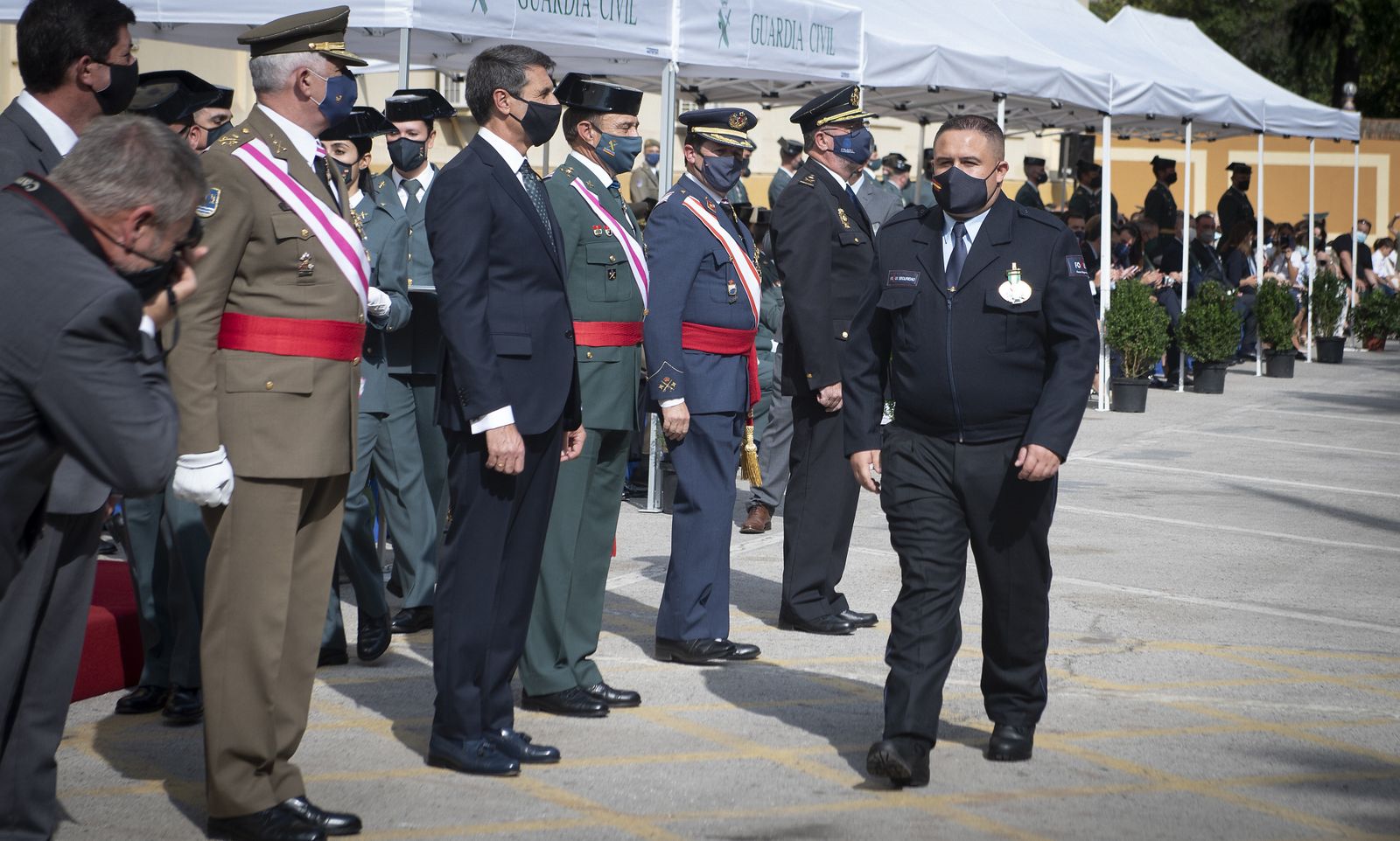 El acto del día del Pilar de la Guardia Civil, en imágenes