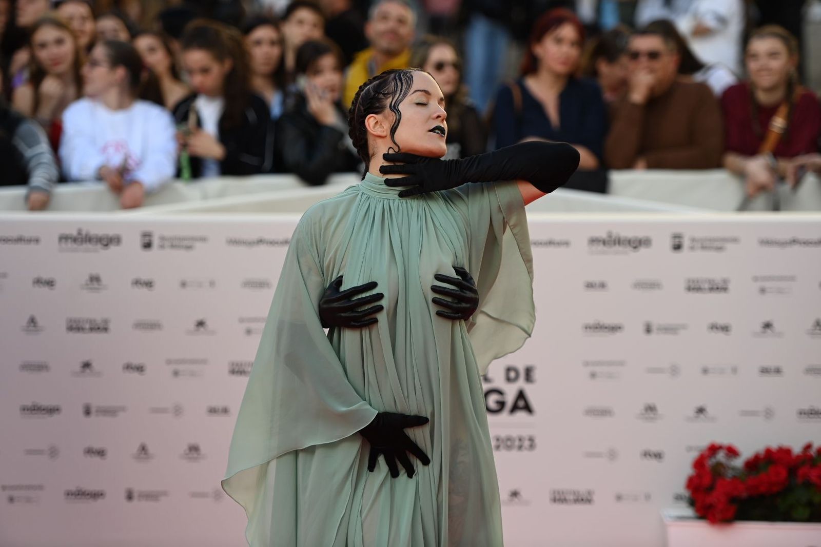 La alfombra roja de la gala de clausura del Festival de Málaga, en fotos