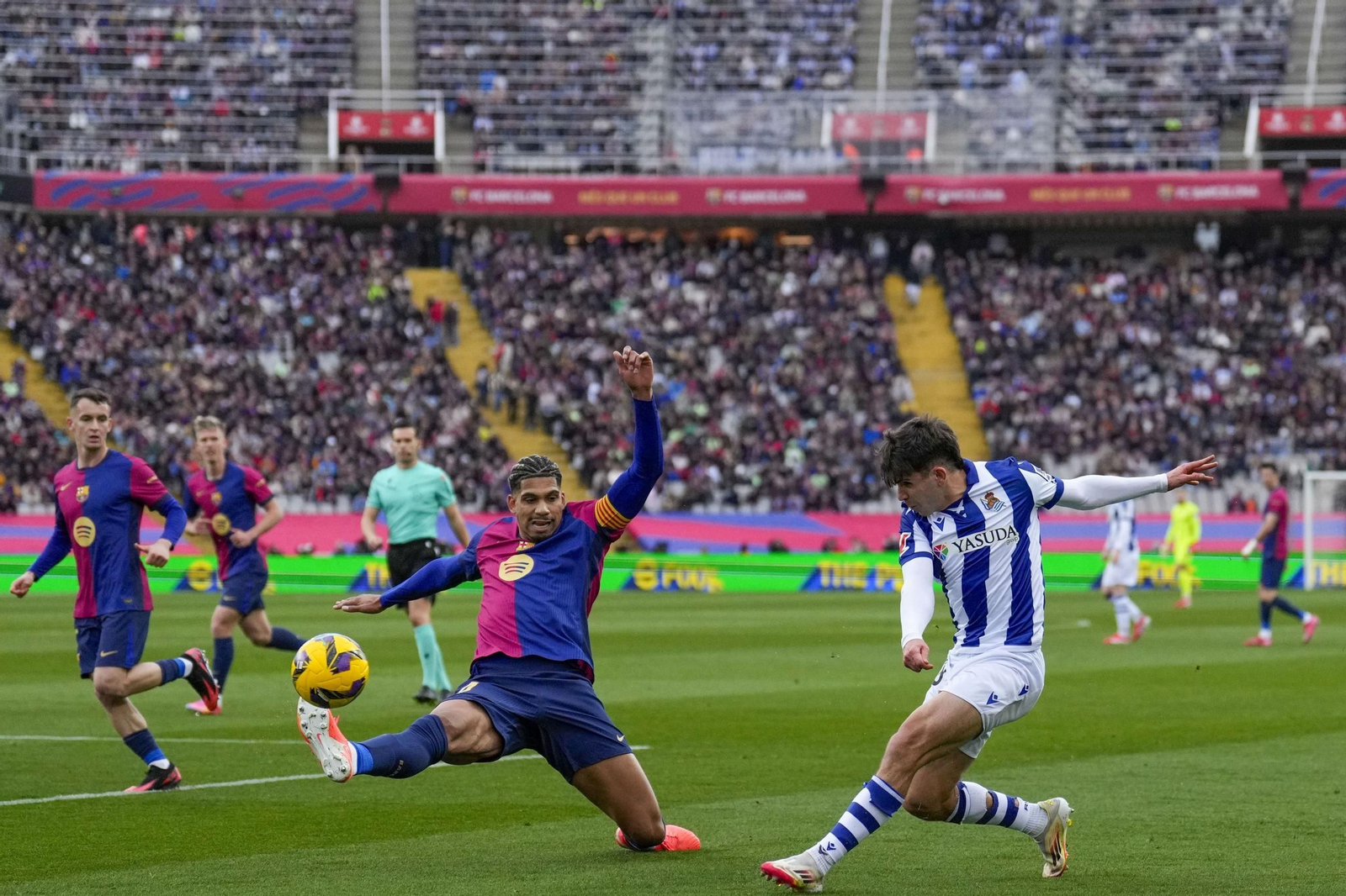 Las imágenes del Barcelona - Real Sociedad