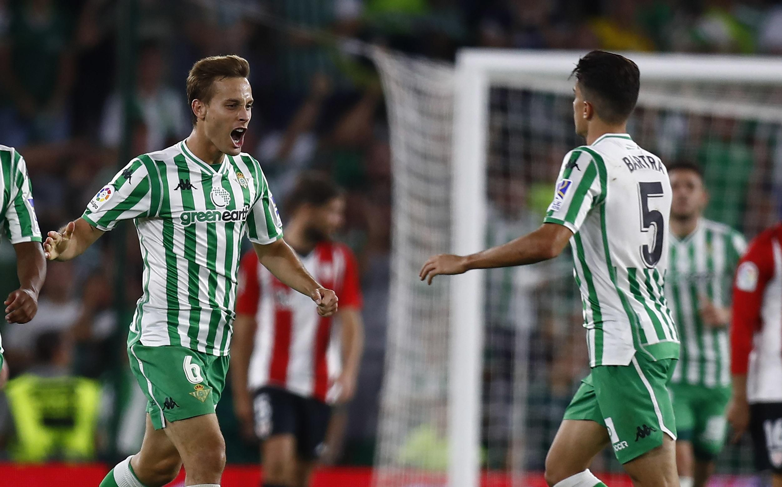 El Betis-Athletic de Bilbao, en imágenes