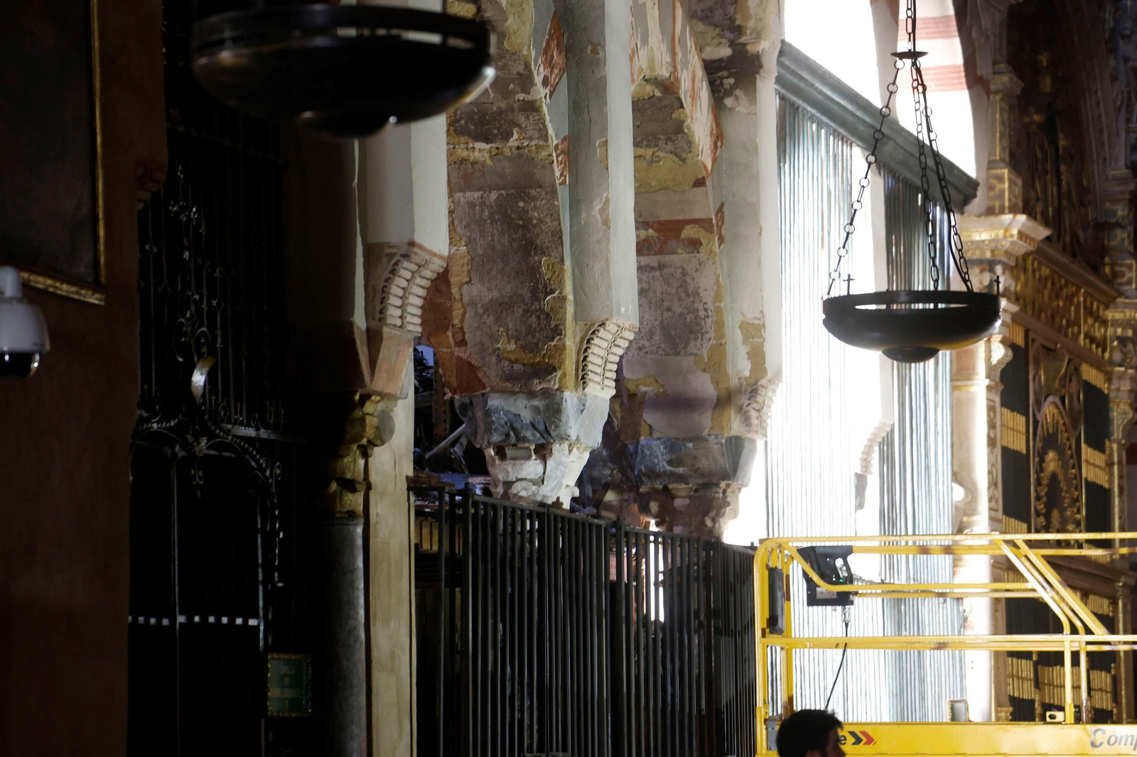 Así ha quedado la Mezquita-Catedral tras el incendio