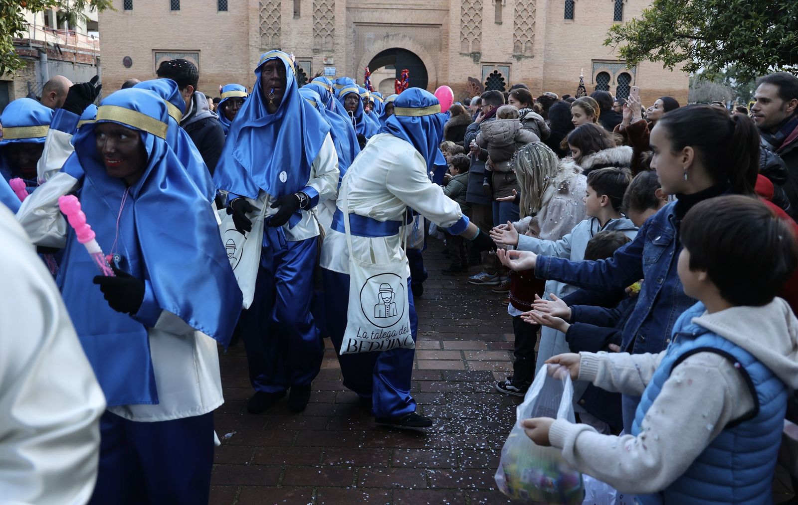 Las fotos del Heraldo de los Reyes Magos en Nervión