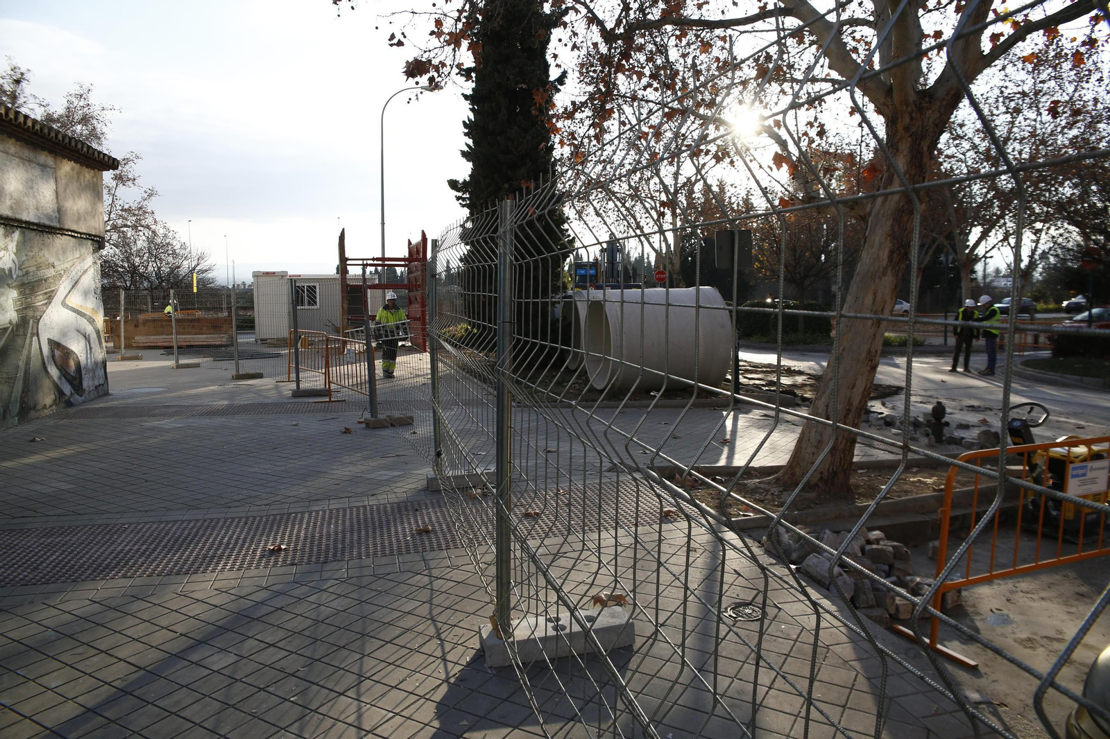Las obras del colector de Plaza Einstein empezaron el jueves en calle Recoletos