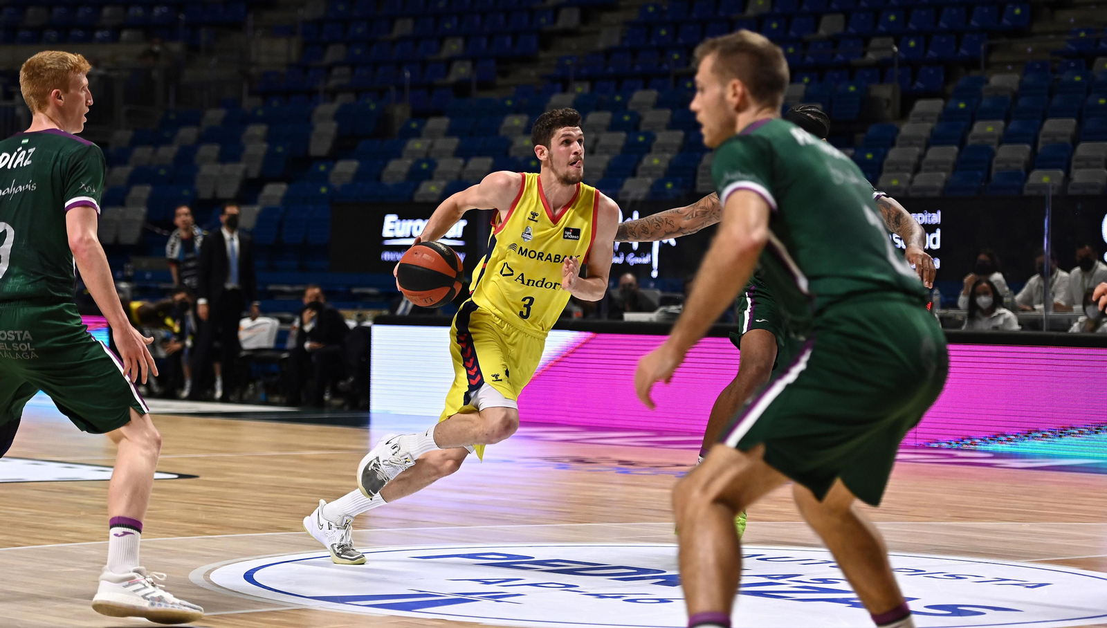 El Unicaja-Morabanc Andorra, en fotos