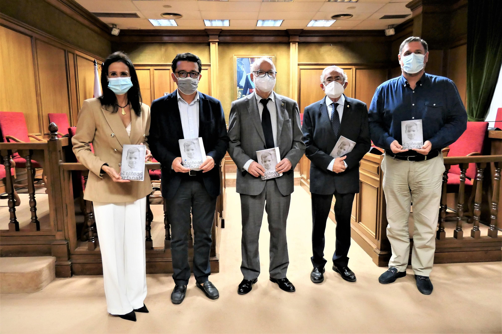 María del Mar García, Manuel Guzmán, Omar Sidahi, Andrés García Lorca y Francisco Alonso.