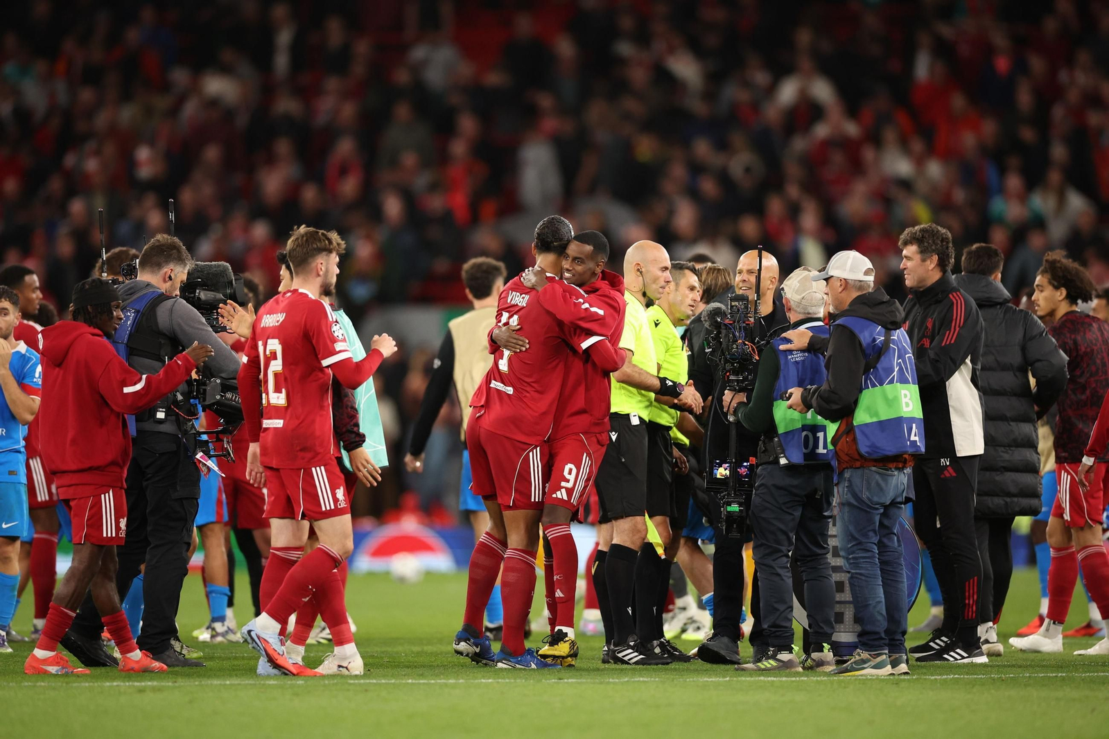 Las fotos del Liverpool - Atlético de Madrid