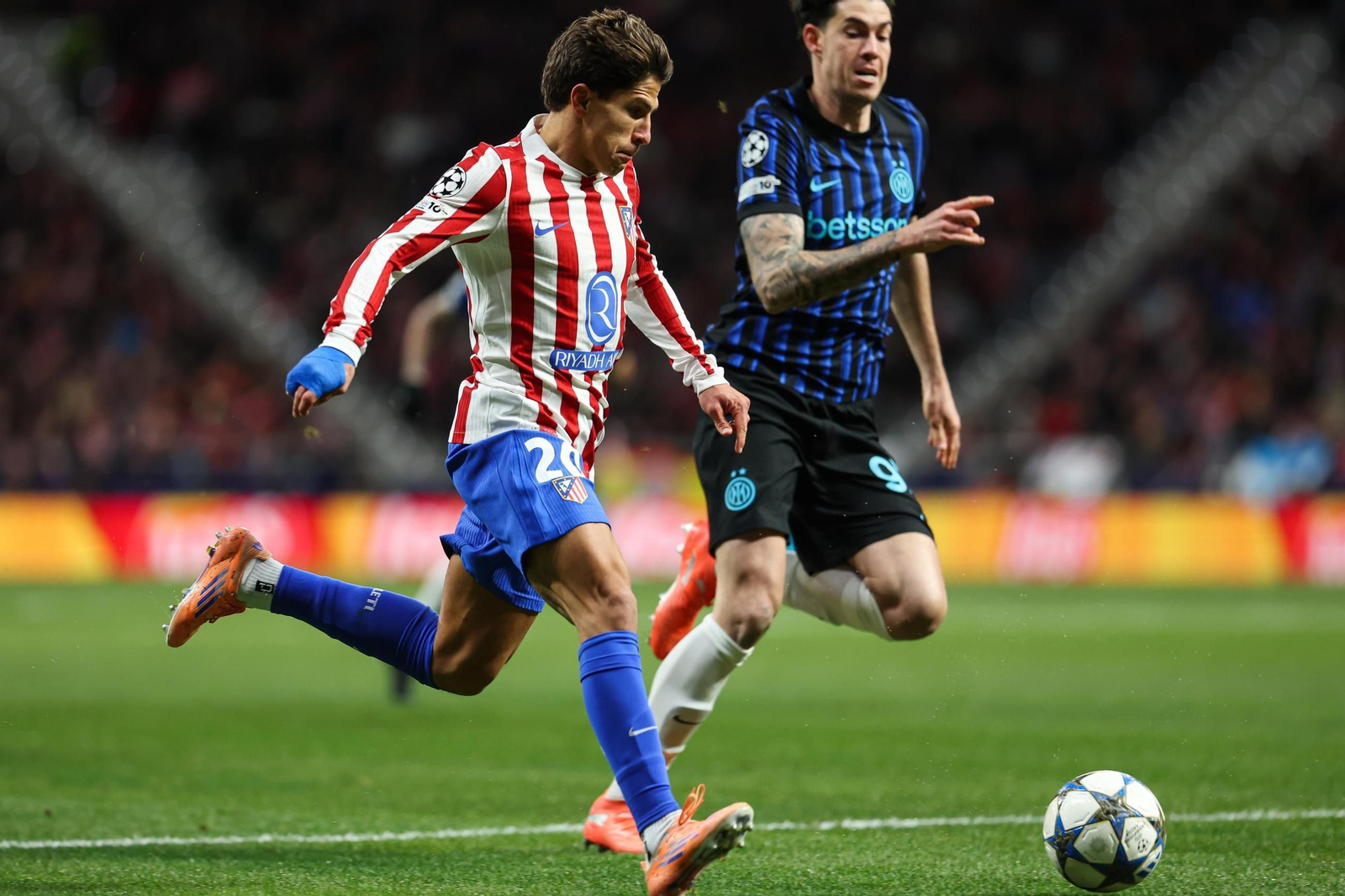 Las fotos del Atlético de Madrid-Inter