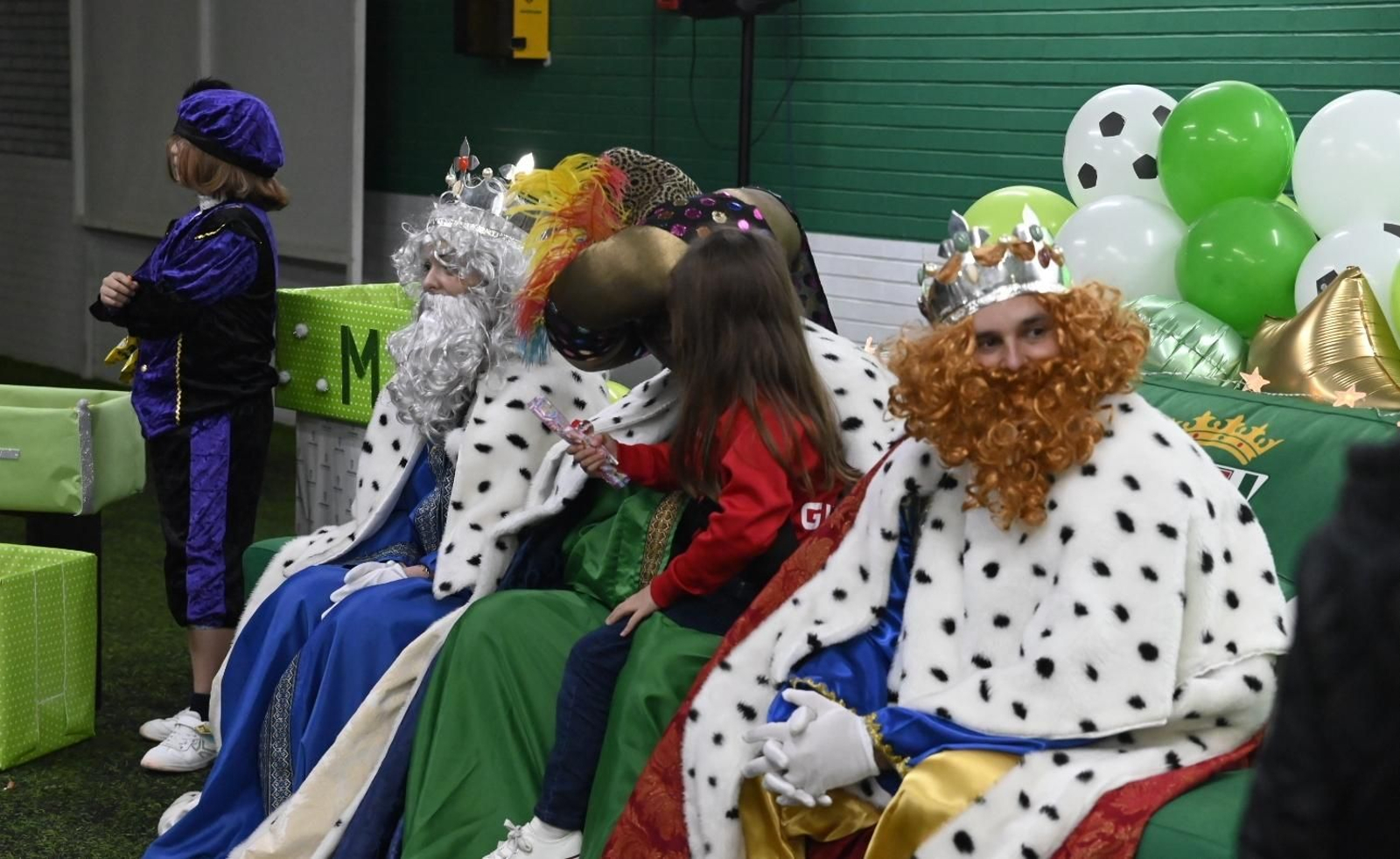 La recepción de los Reyes Magos del Córdoba CF en El Arcángel, en imágenes