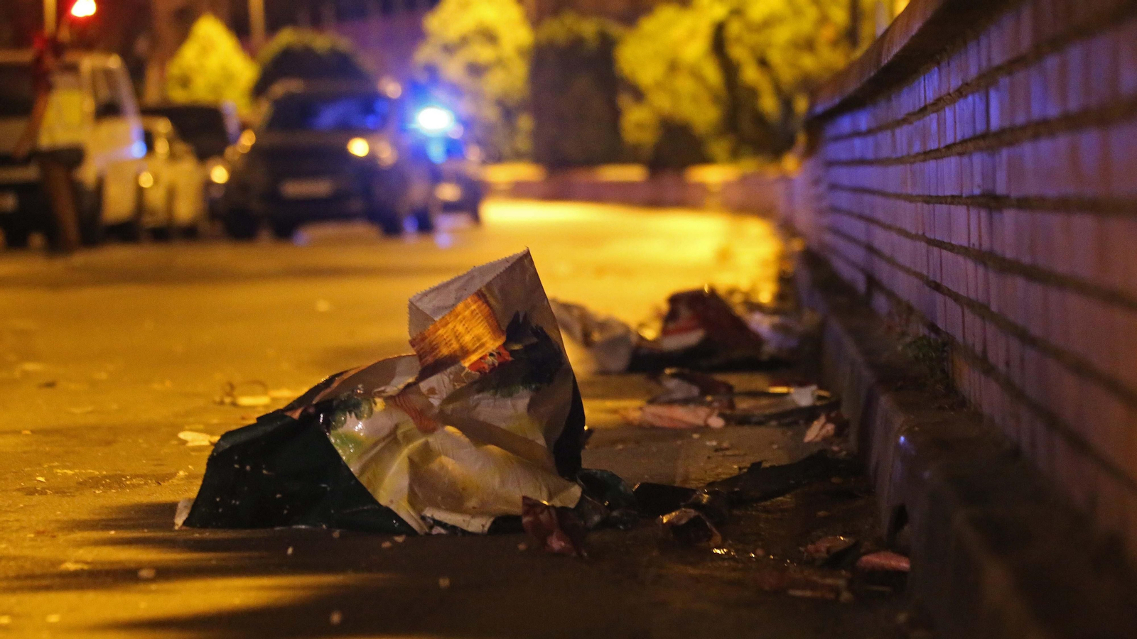 Fotos del atropello mortal  en Algeciras