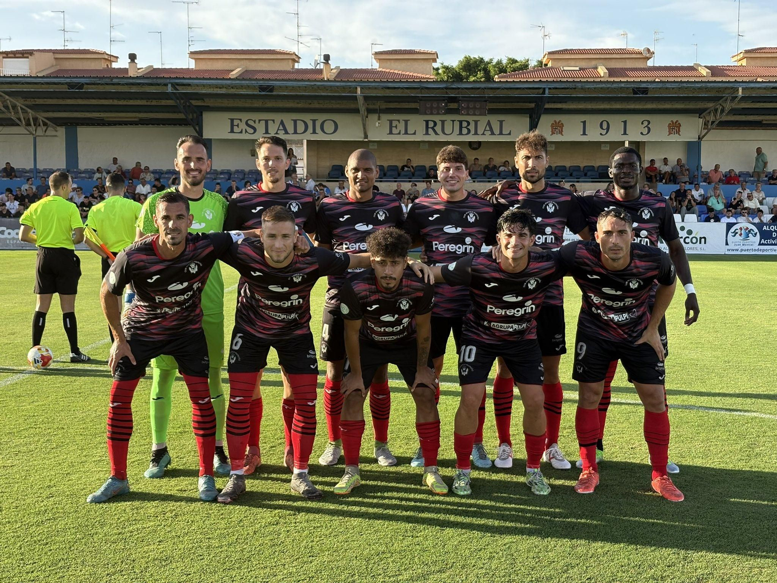 Once presentado por el conjunto rojinegro en un encuentro de esta temporada disputado a domicilio.