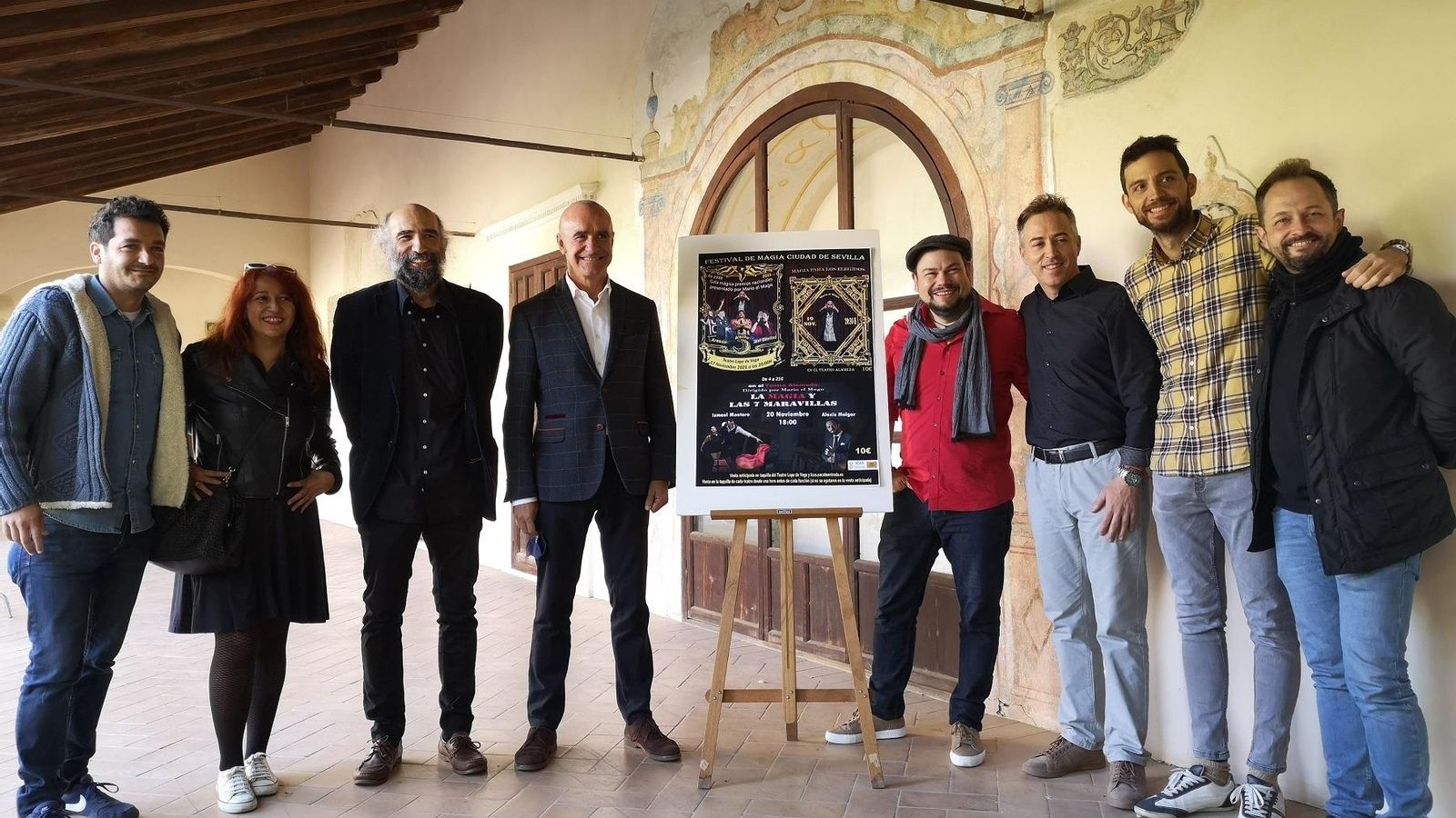 Presentación del Festival de Magia Ciudad de Sevilla.