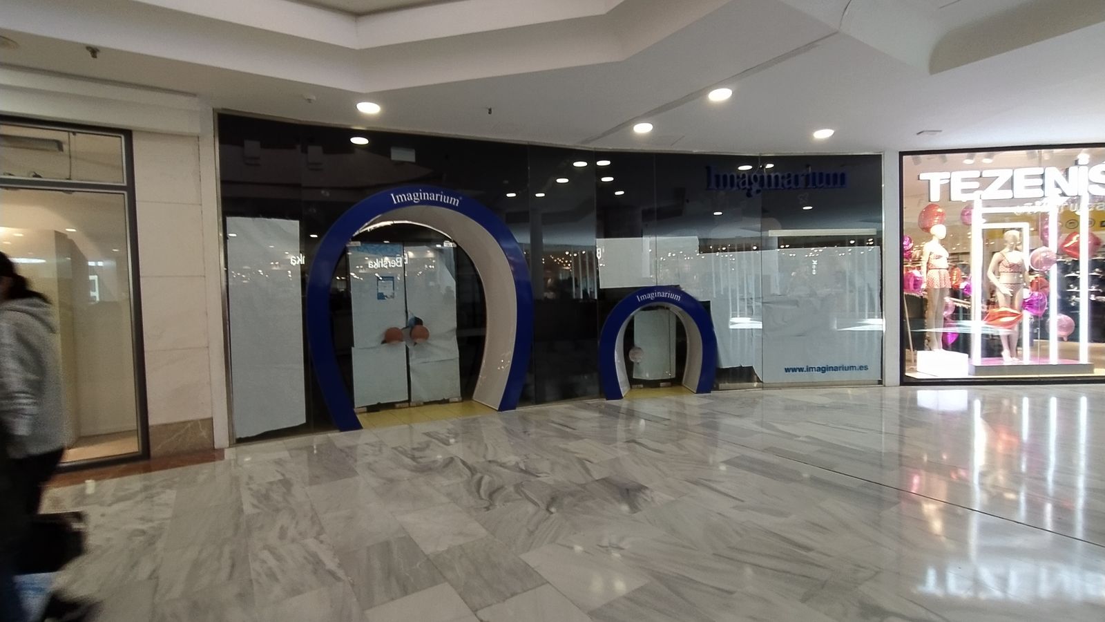 La tienda Imaginarium, cerrada.