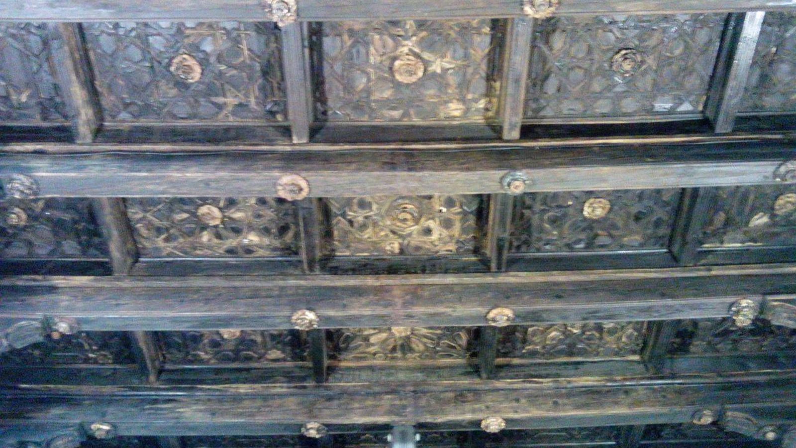 Detalle del artesonado.