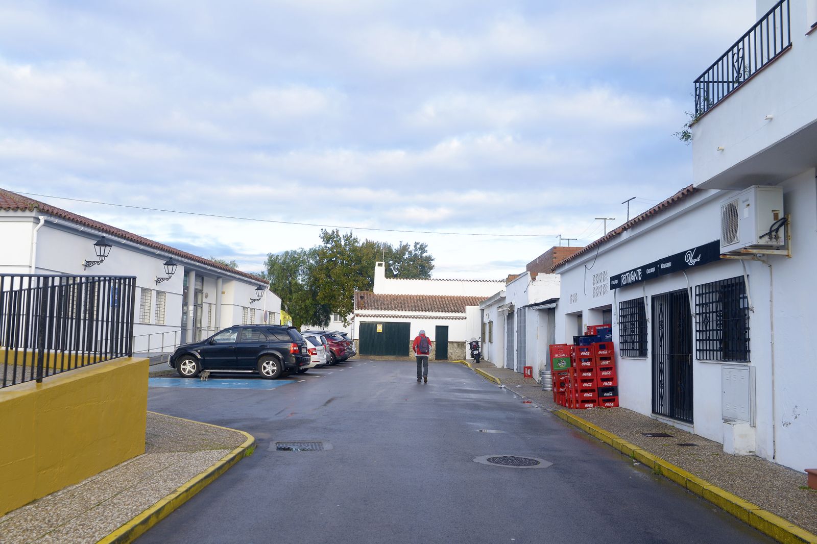 Primer día de colegio y  de alerta de grado 4 en Castellar