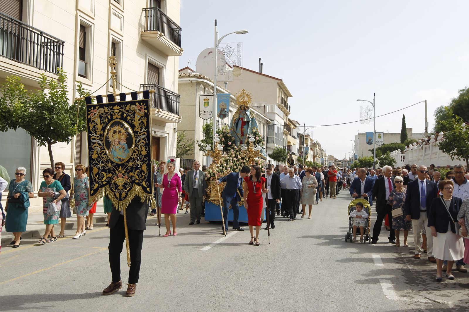 Fotogalería Procesión Virgen del Socorro. Tíjola