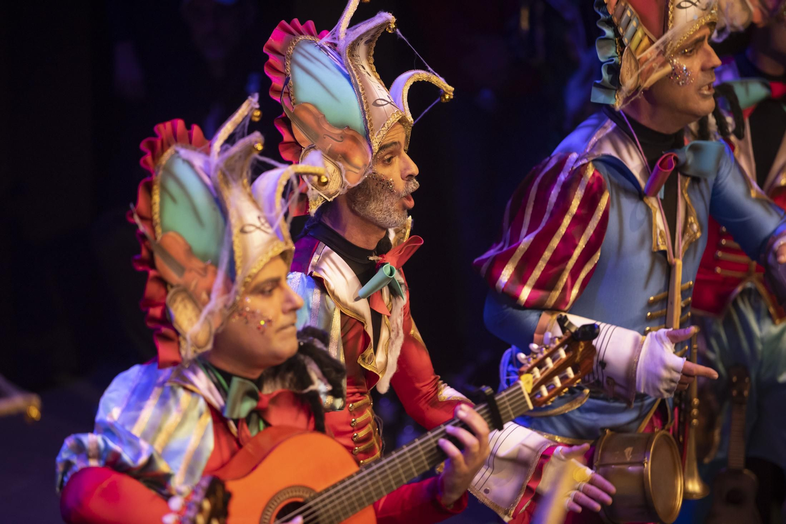 La última jornada de semifinales del Carnaval de Huelva, en imágenes