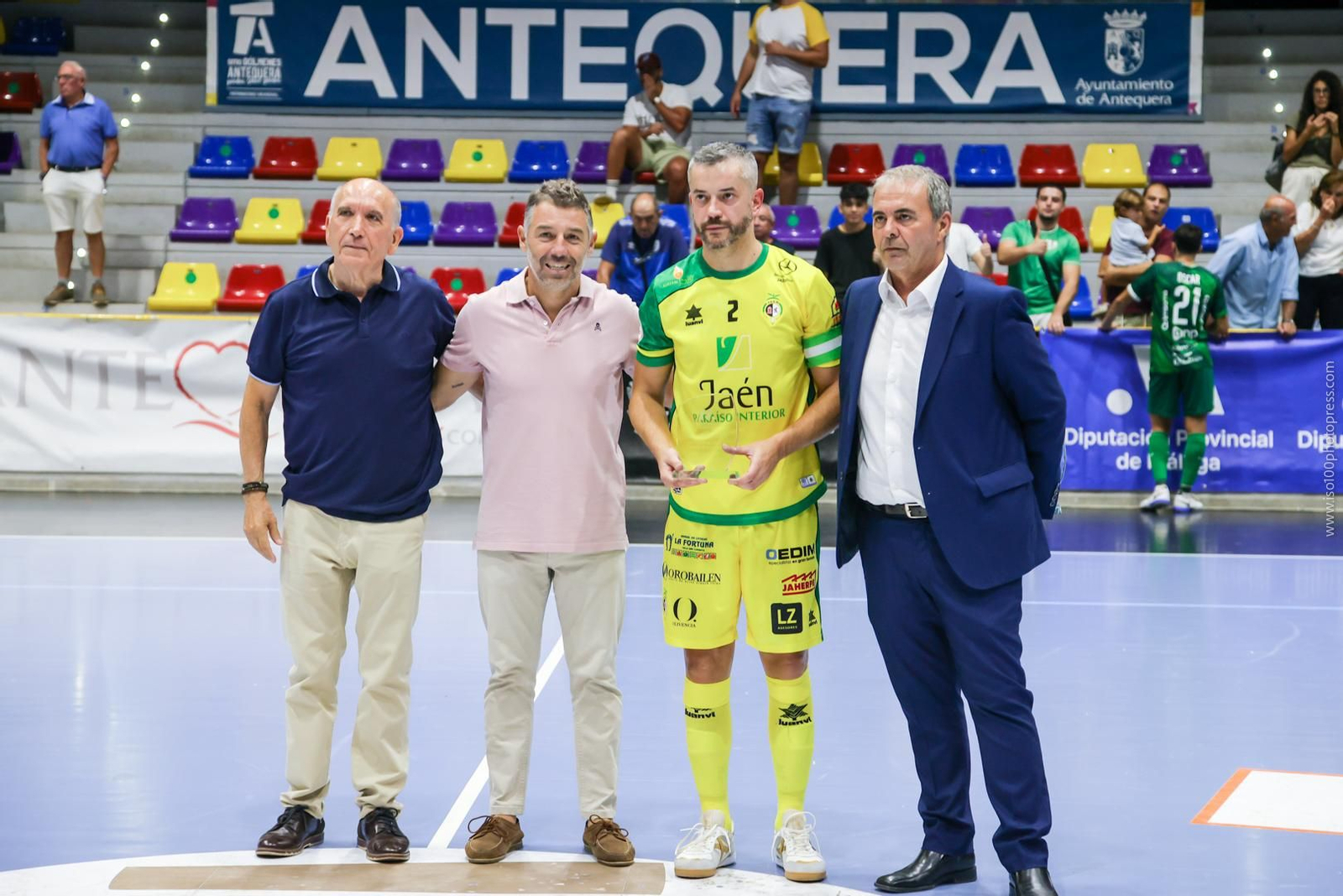 El UMA Antequera consigue una victoria de prestigio ante el Jaén (3-2)