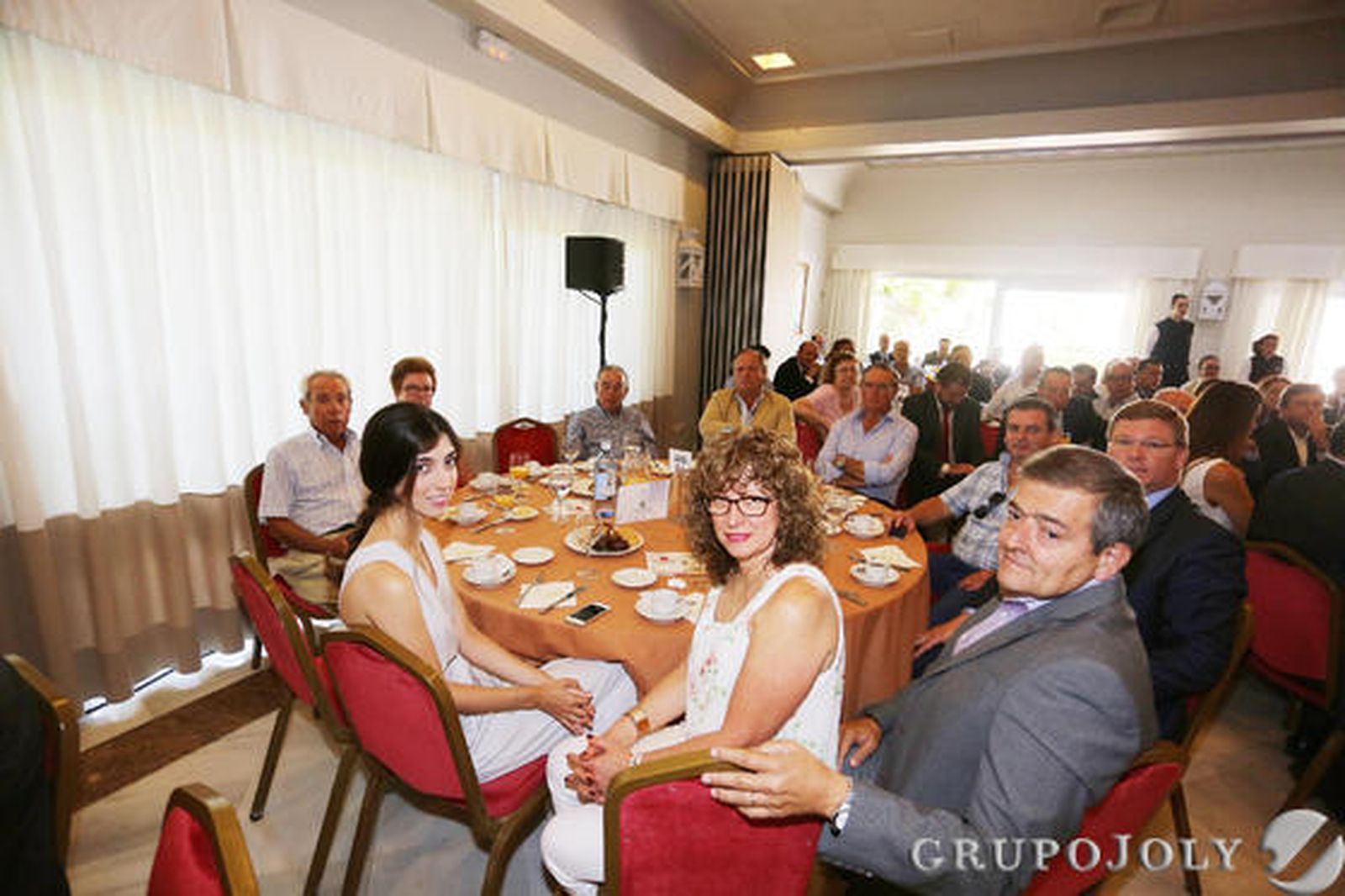 Entre otras personas José Manuel García del Salto, Alfredo García González, Francisco Borrego y José García.

Foto: Pascual
