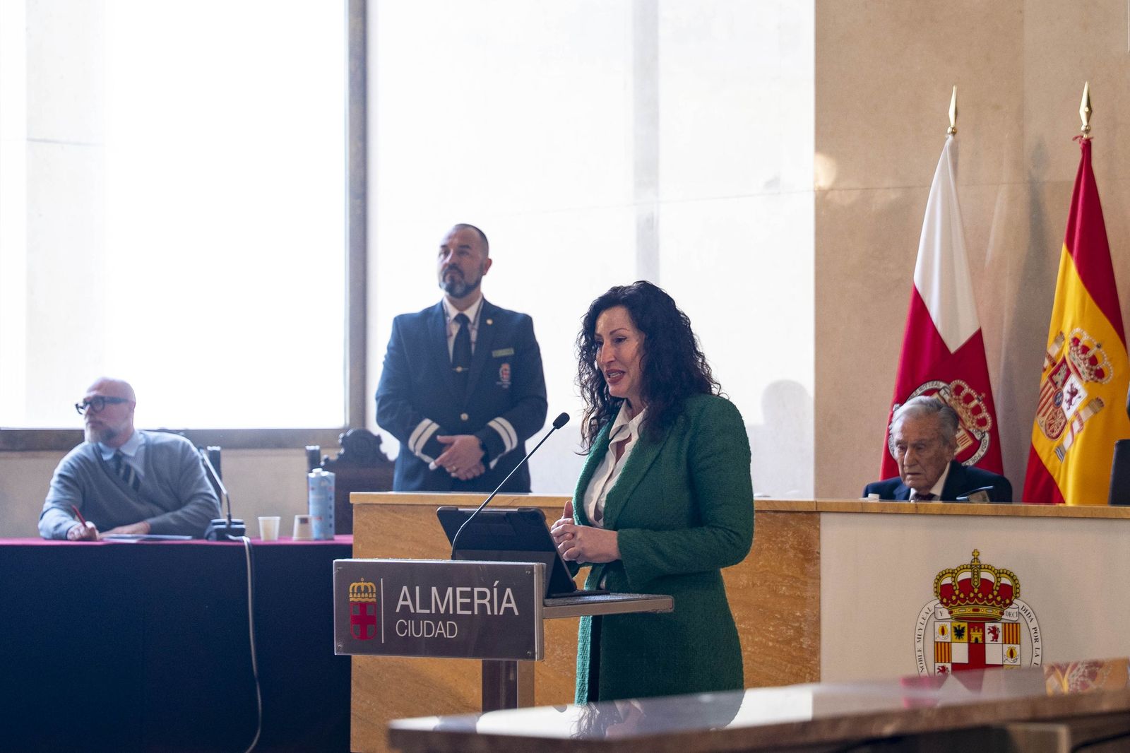 La galería del Escudo de Oro de la Ciudad de Almería a Juan Rigaud