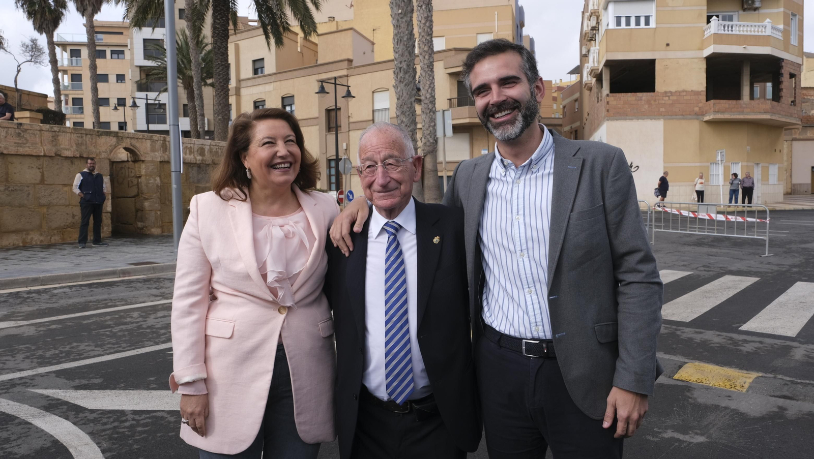 Imágenes de la inauguración de la Lonja del Puerto Pesquero de Roquetas de Mar