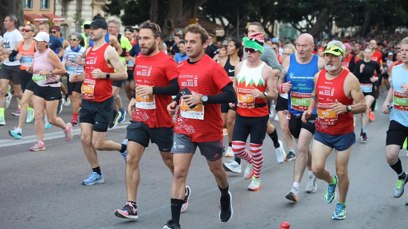 Las mejores fotos de la Maratón de Málaga 2024