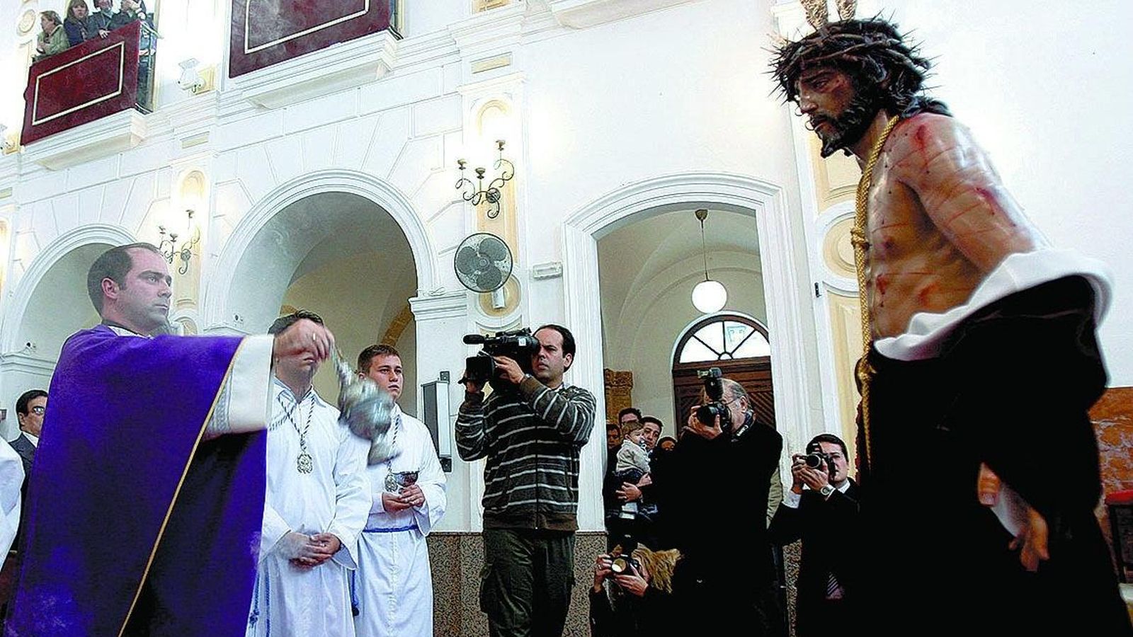 Bendición de la imagen del Despojado el 14 de diciembre de 2008