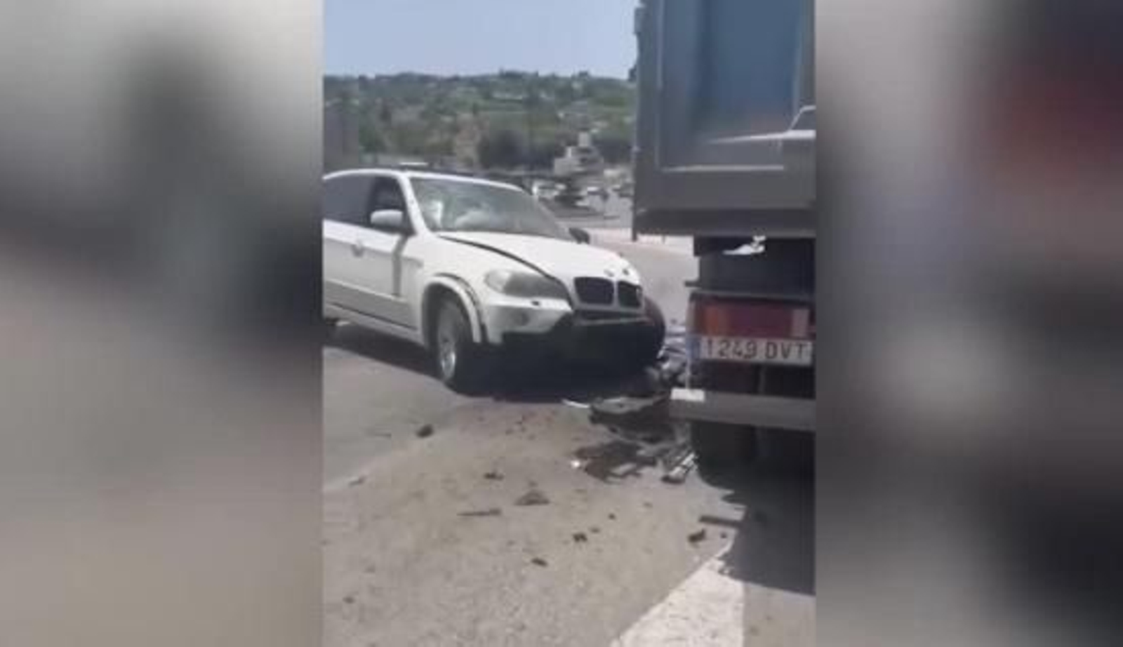 Coche accidentado en Coín cargado de droga Coche accidentado en Coín cargado de droga