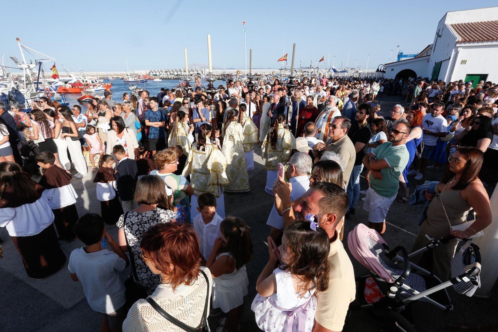 Fervor en Tarifa por la Virgen del Carmen