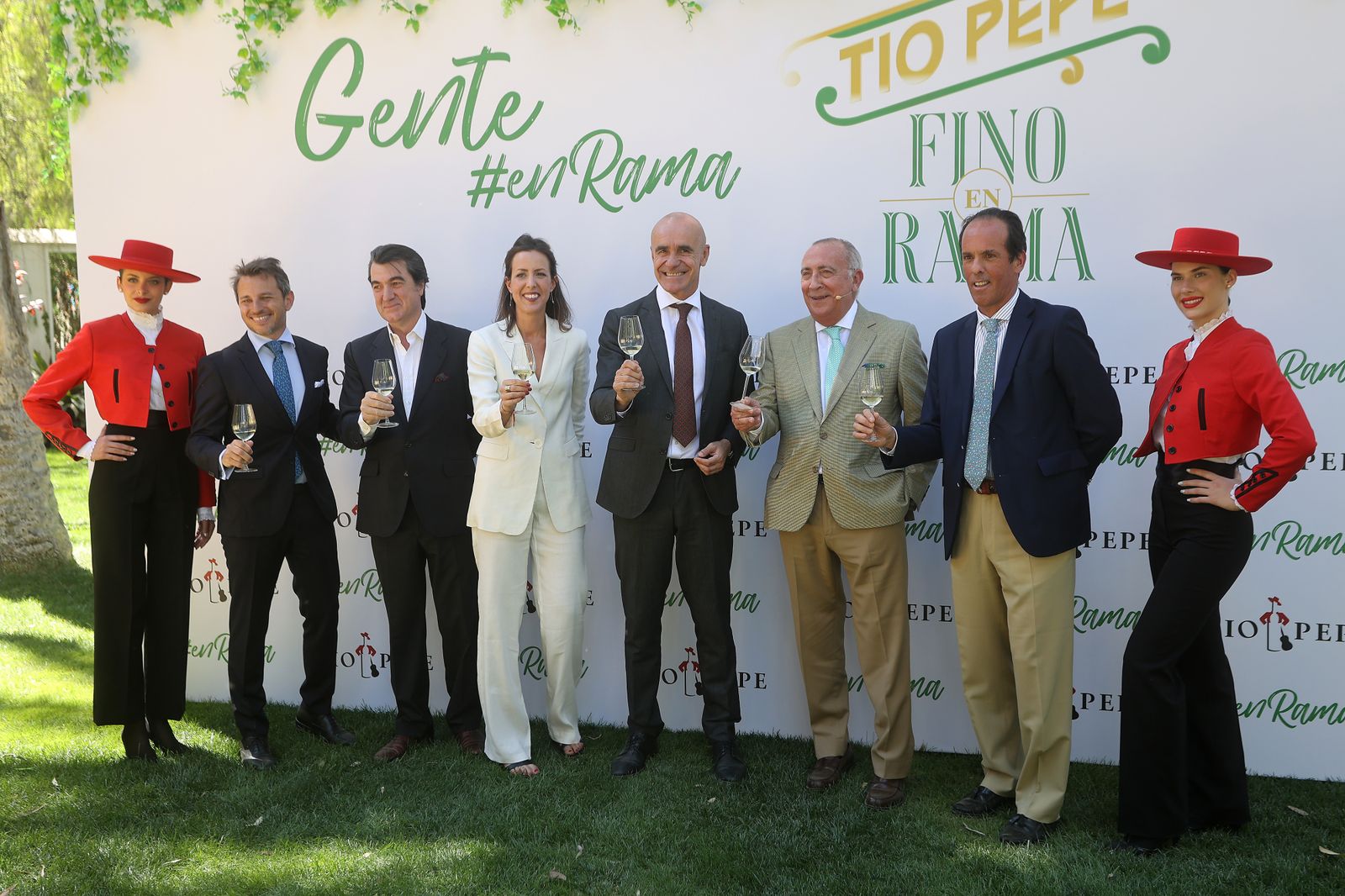 Presentación de la saca de Tío Pepe en Rama