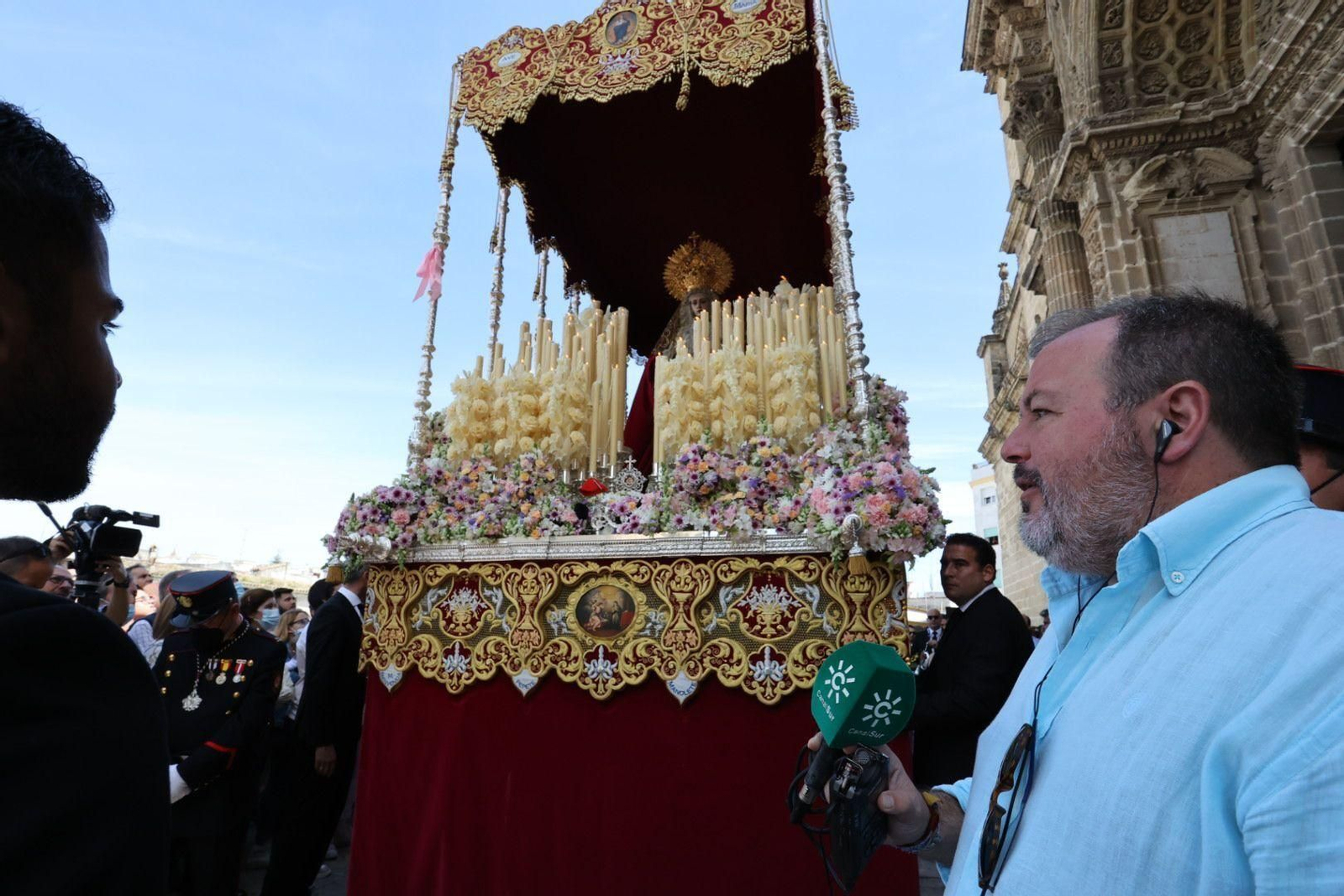 Las imágenes de regreso de las hermandades de la Sed, Candelaria, Paz y Clemencia a sus templos