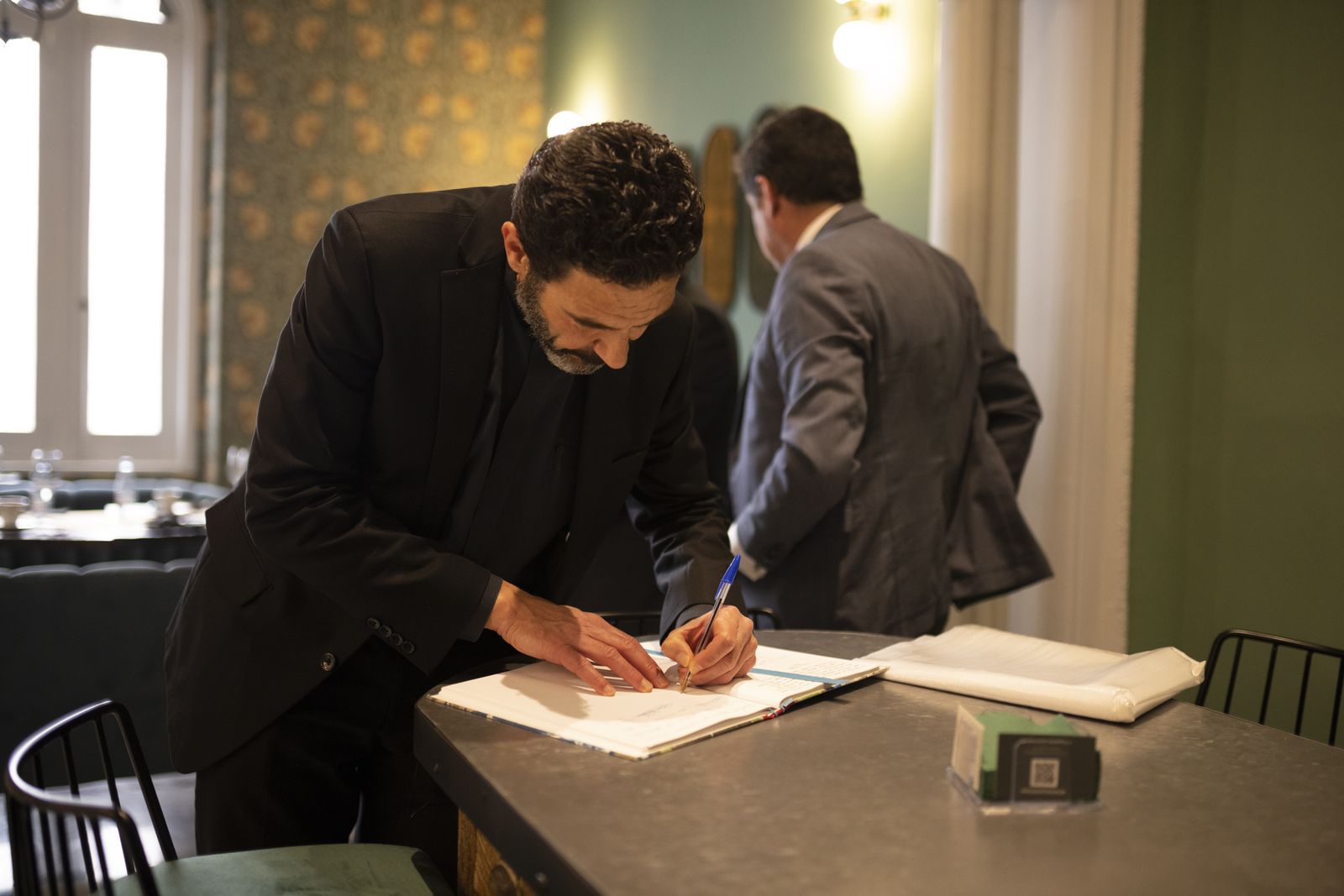 Imágenes de la tertulia cofrade de Huelva Información