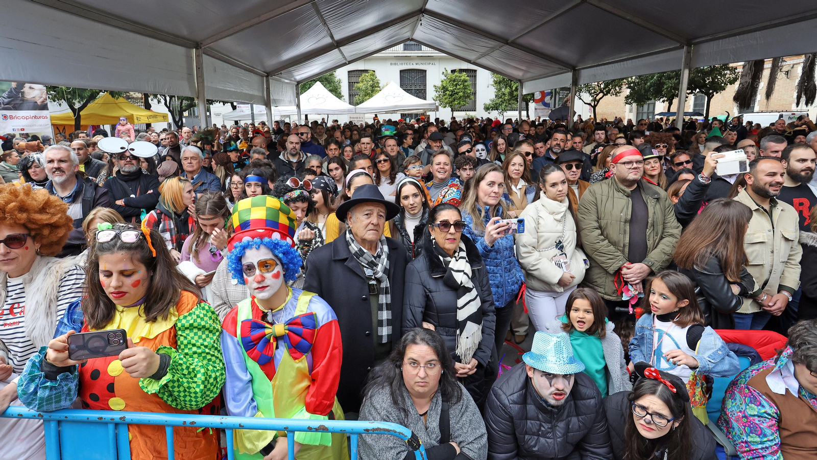 Gala de Carnaval de Jerez en la plaza del Banco con Martínez Ares
