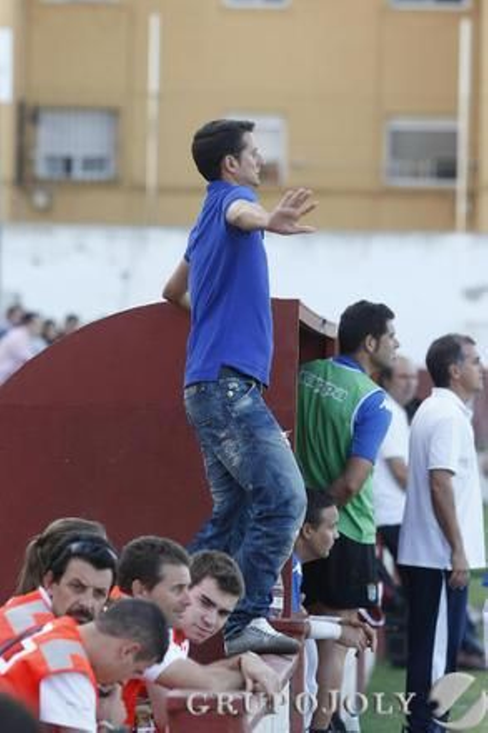 Los azulinos empatan con el Coria 1-1 en Rota en el partido del destierro 

Foto: Pascual