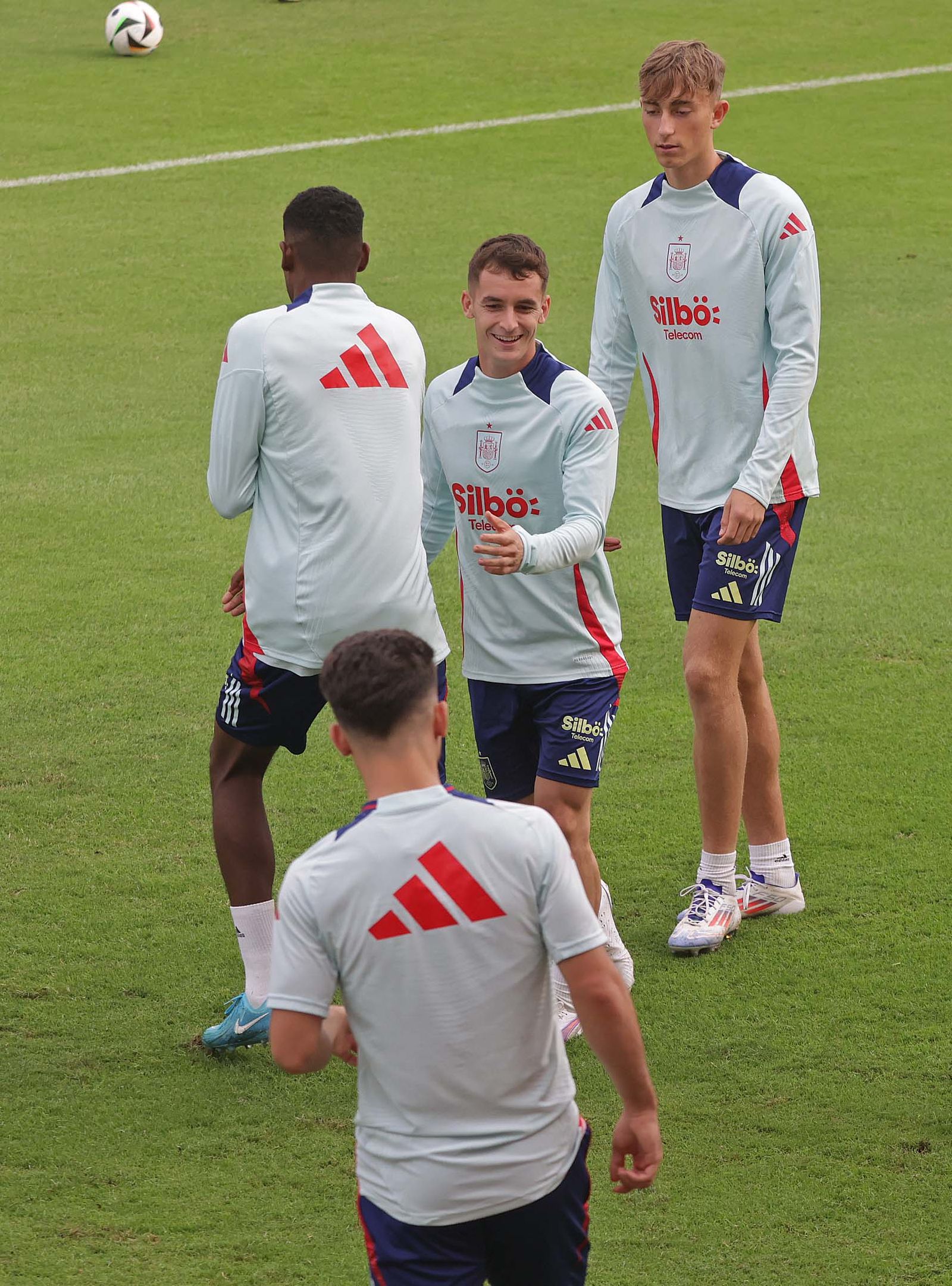 Fotos del entrenamiento de la selección española sub-21 en Algeciras