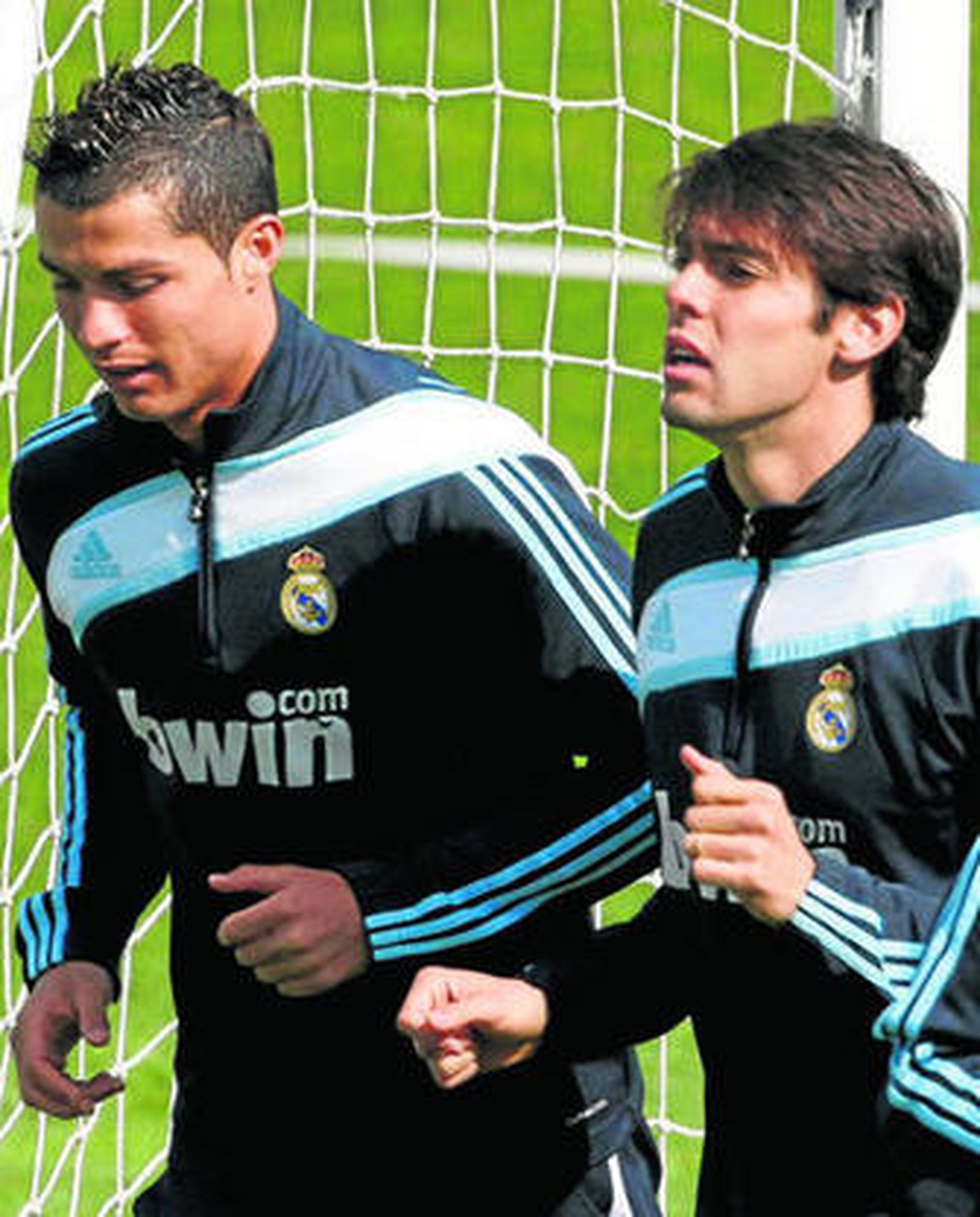 Cristiano y Kaká serán titulares en La Rosaleda.