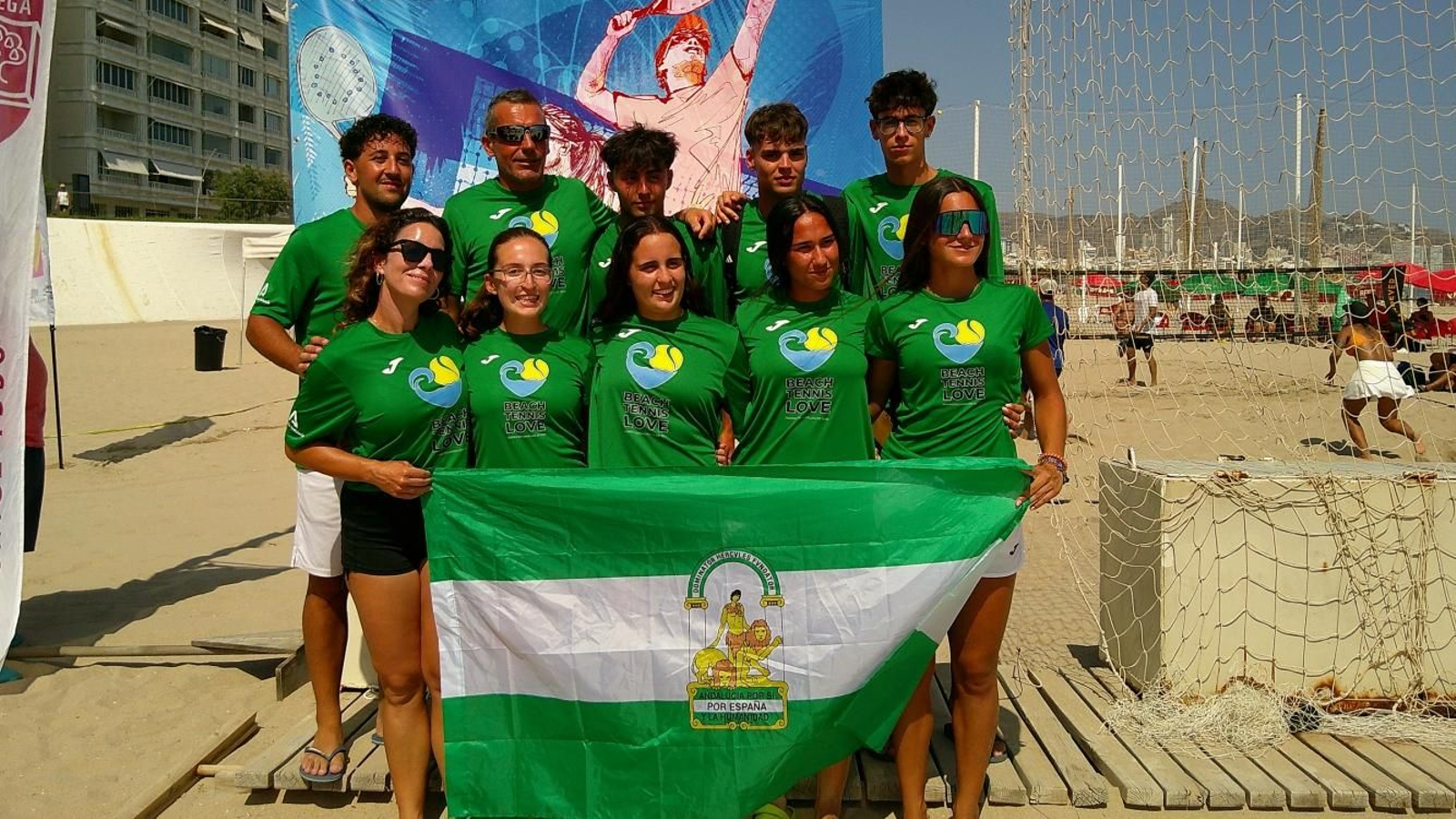 Los representantes andaluces en esta competición nacional.