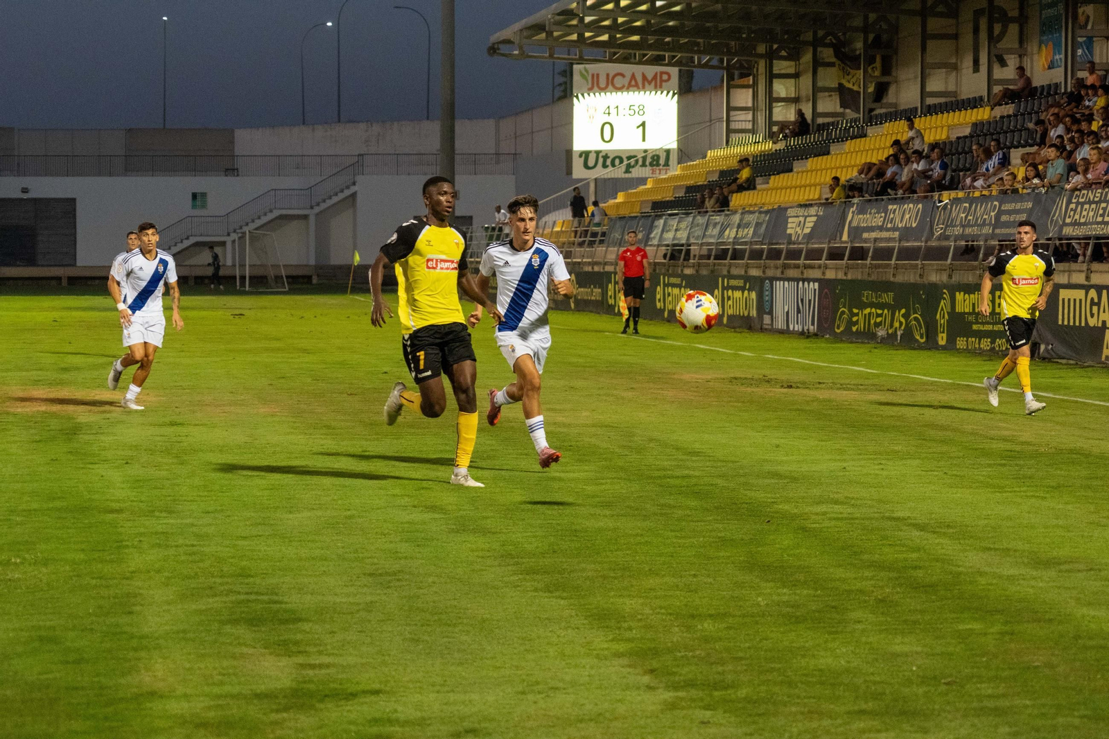 Imágenes del partido San Roque de Lepe - Recreativo de Huelva del Trofeo de la Bella