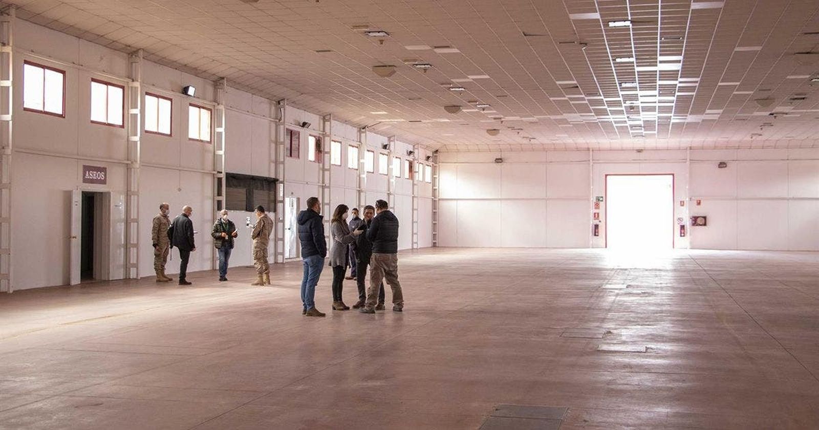 Uno de los pabellones de Fermasa