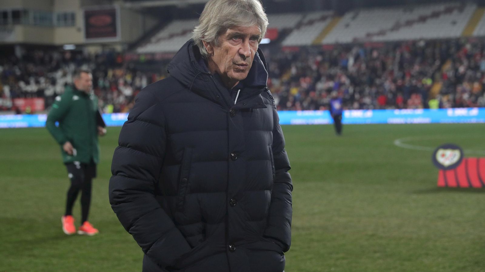 Manuel Pellegrini, antes del partido ante el Rayo.