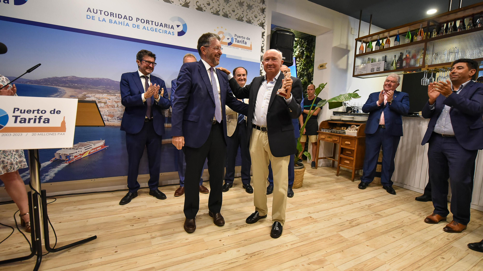 Celebración del 20 aniversario de la declaración como frontera Schengen del Puerto de Tarifa