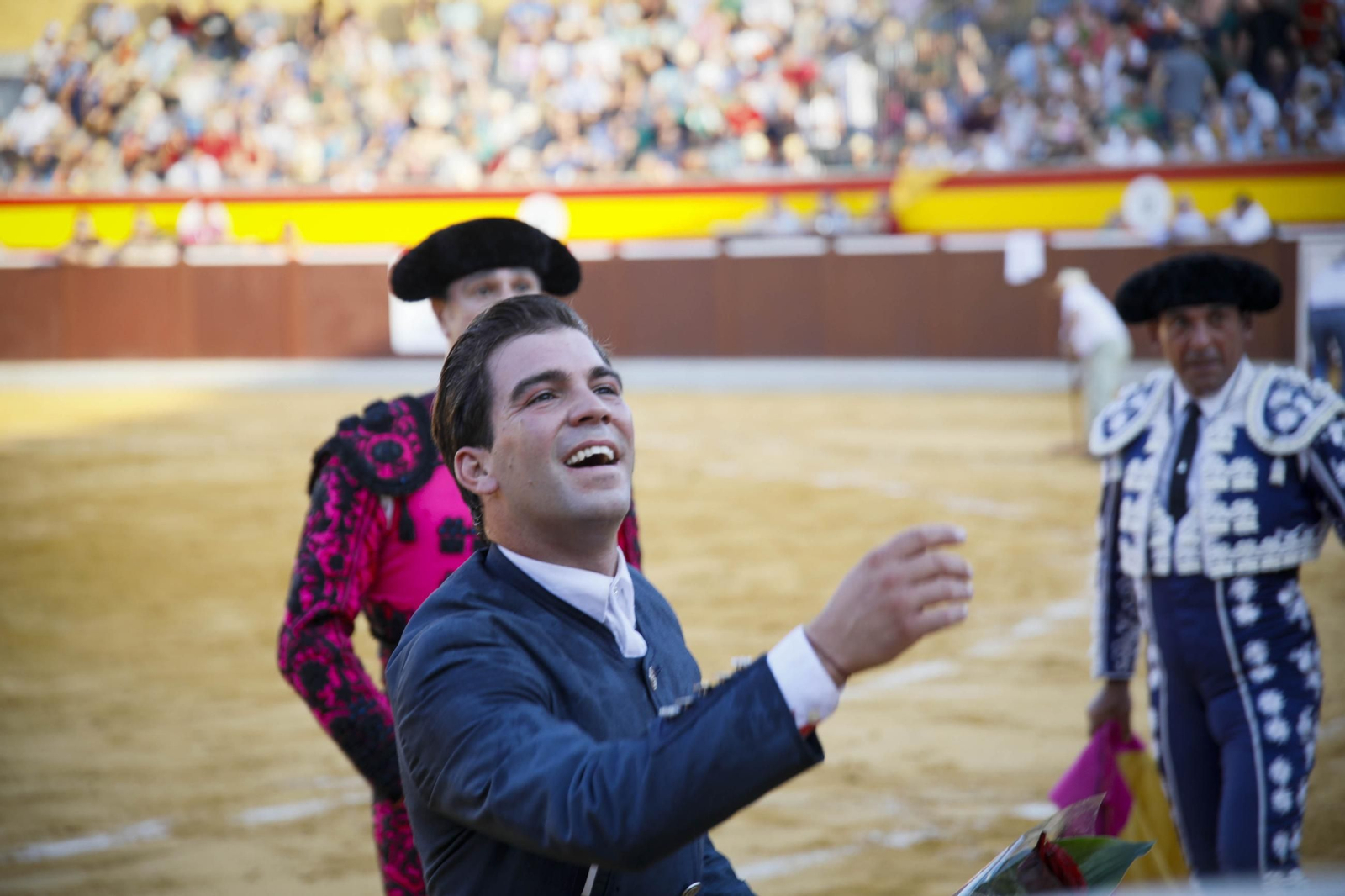 Corrida de toros Berja con un toro indultado, en imágenes
