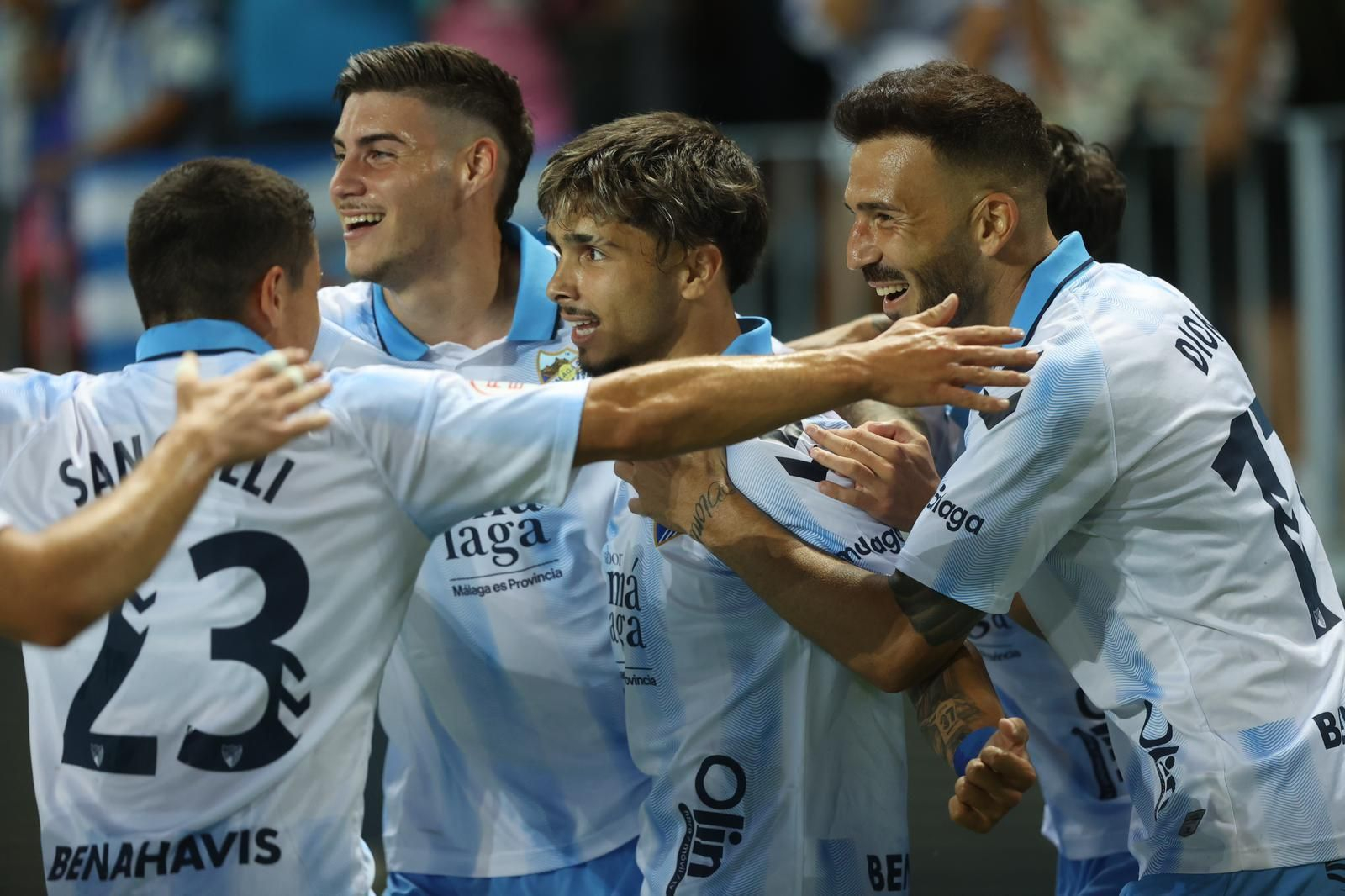 El Málaga CF - Recreativo Granada, en imágenes
