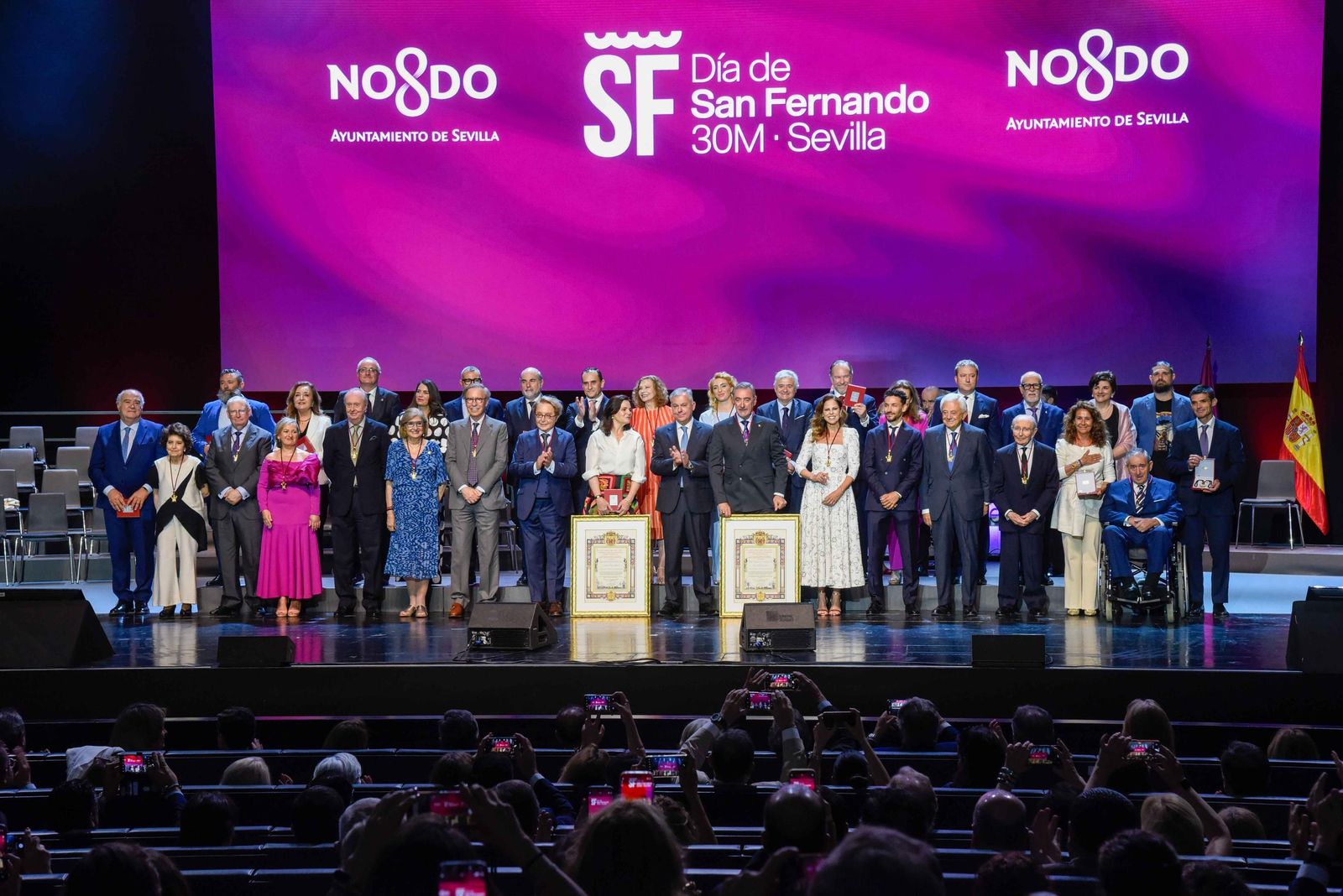 Entrega de las Medallas de Sevilla 2025